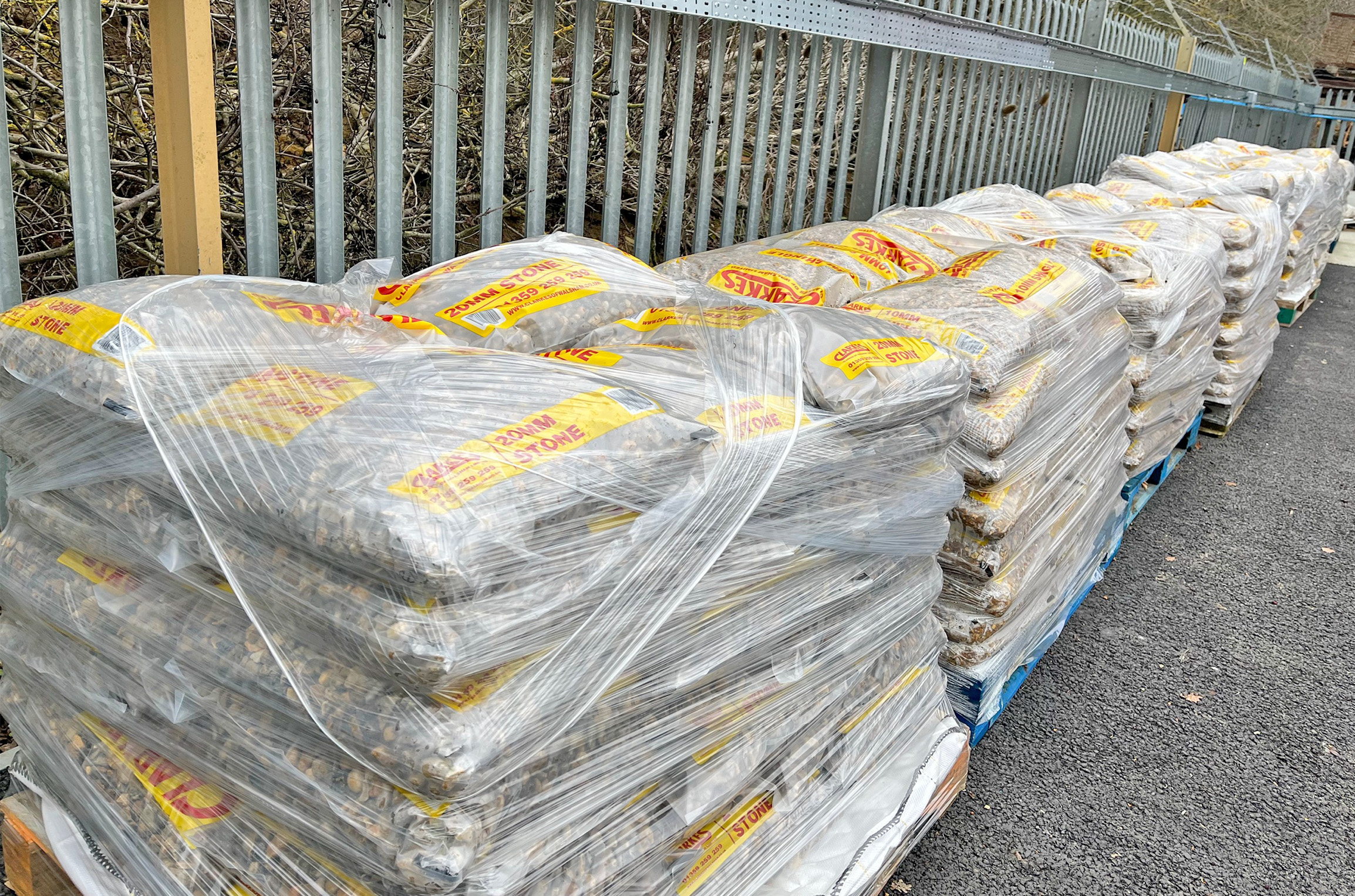 sand 25kg bags